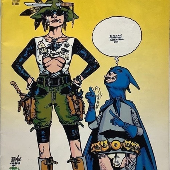 Tank Girl Comic Lot Vintage Deadline Appearance Issue 1988 - Picture 4 of 4